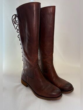 Söfft Sharnell II Waterproof Leather Tall Riding Boots Whiskey Brown - Size 8.5
